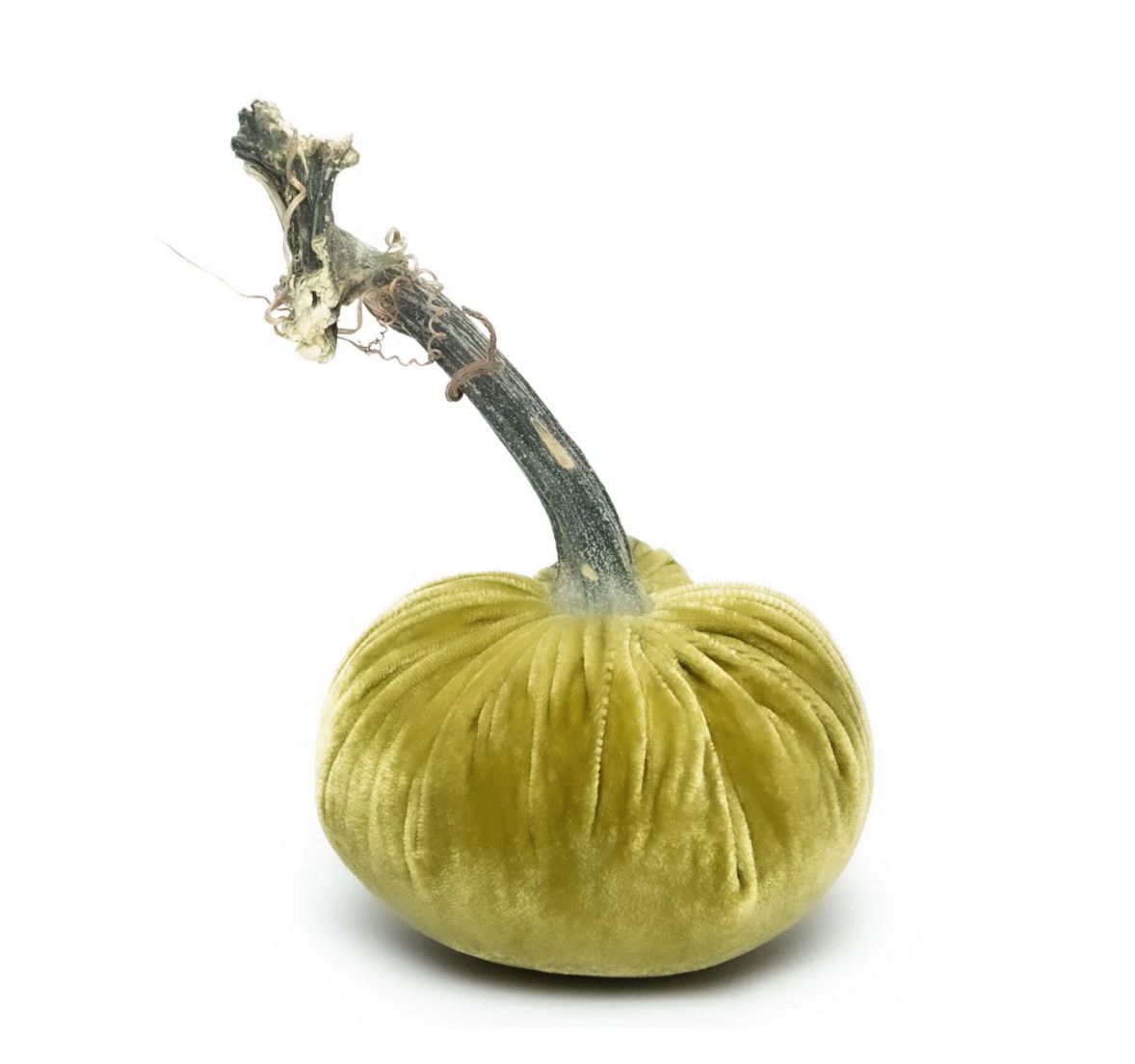 Silk Velvet Pumpkins Leaf 4"