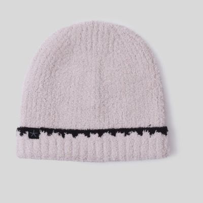 CozyChic® Ribbed Beanie Stone Blanket Stitch