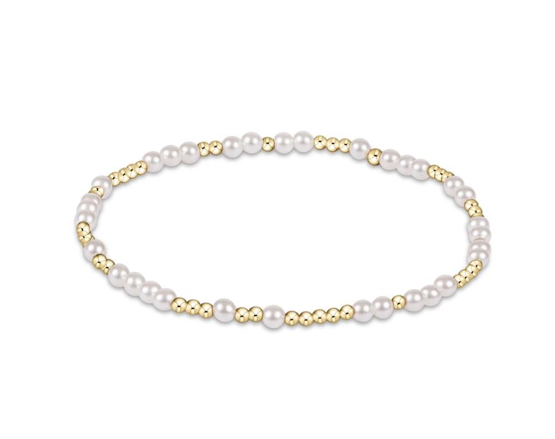 egirl Hope Unwritten Pearl 3mm Bracelet