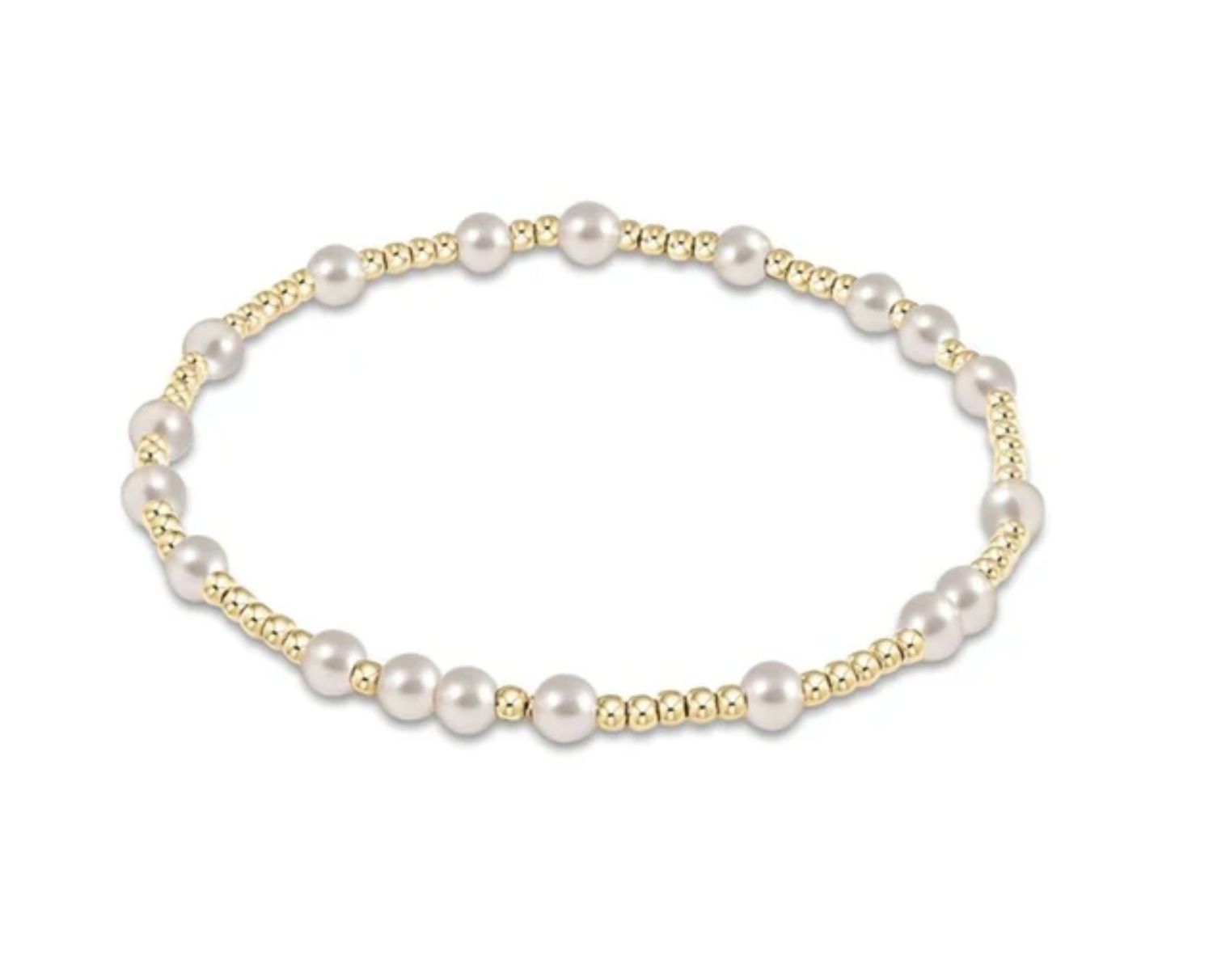 egirl Hope Unwritten Pearl 4mm Bracelet