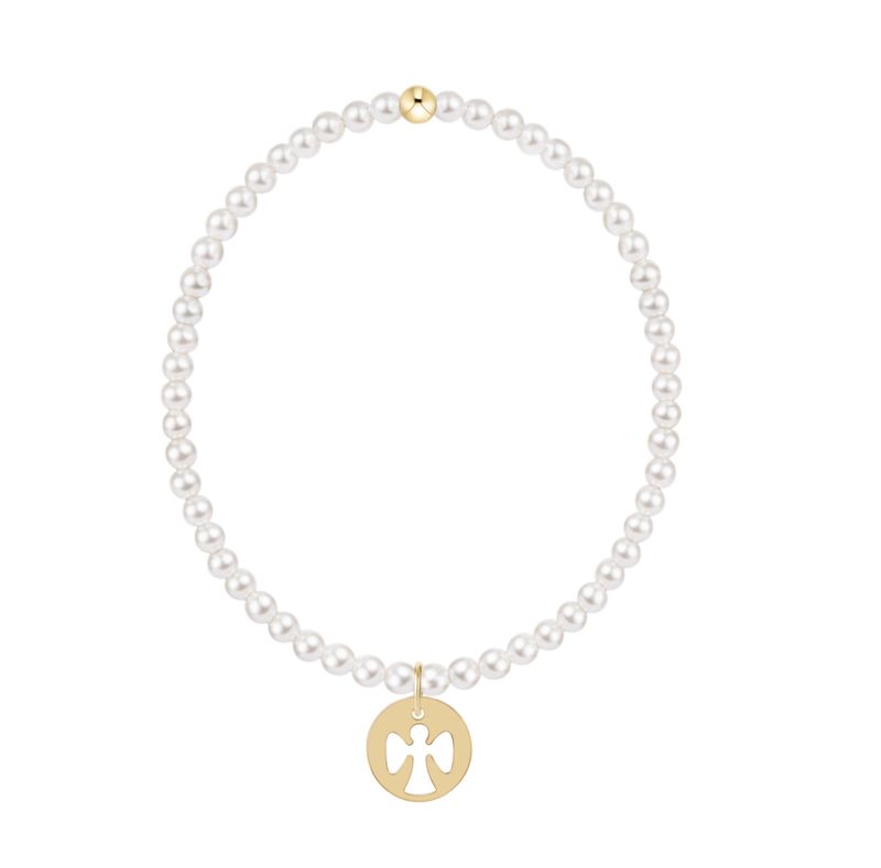 egirl Classic Pearl 3mm Bracelet - Guardian Angel