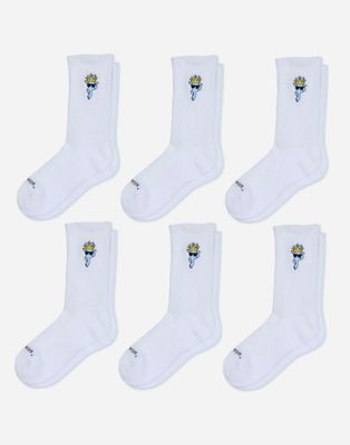 OG GOAT Crew Socks 6-pack