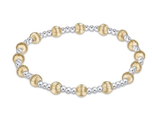 Extends Dignity Sincerity Mixed Metal 5mm Bracelet