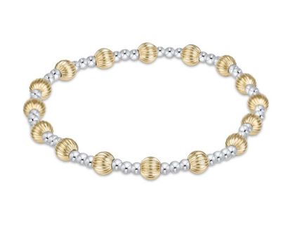 Extends Dignity Sincerity Mixed Metal 5mm Bracelet