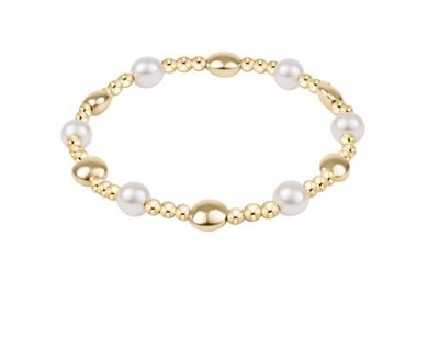 Extends Honesty Sincerity Pearl 6mm Bracelet
