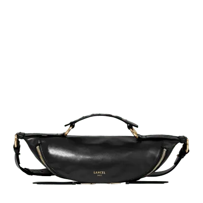 Sac à main porté croisé S Noir LANCEL Origami