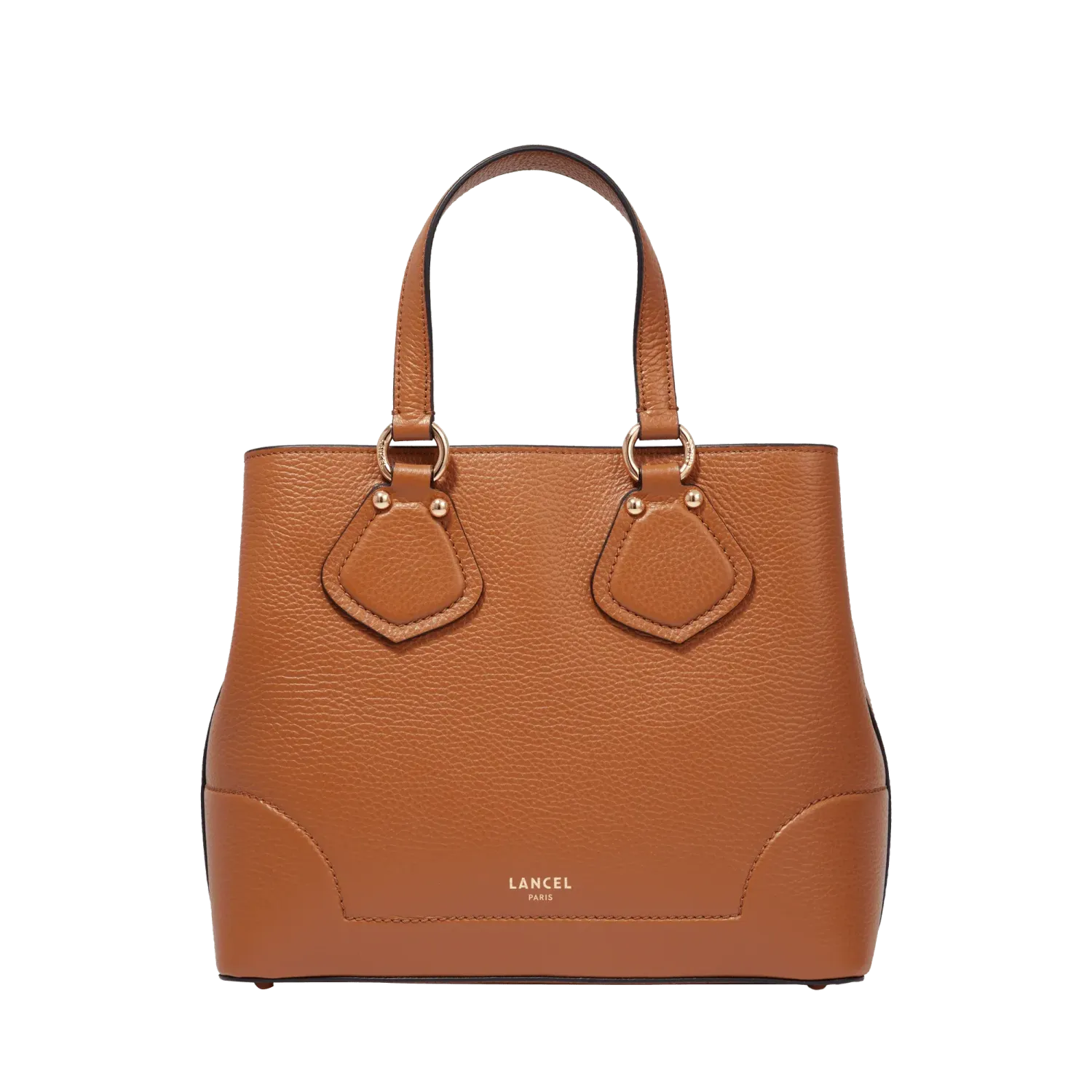 Sac cabas cuir Izy LANCEL Camel