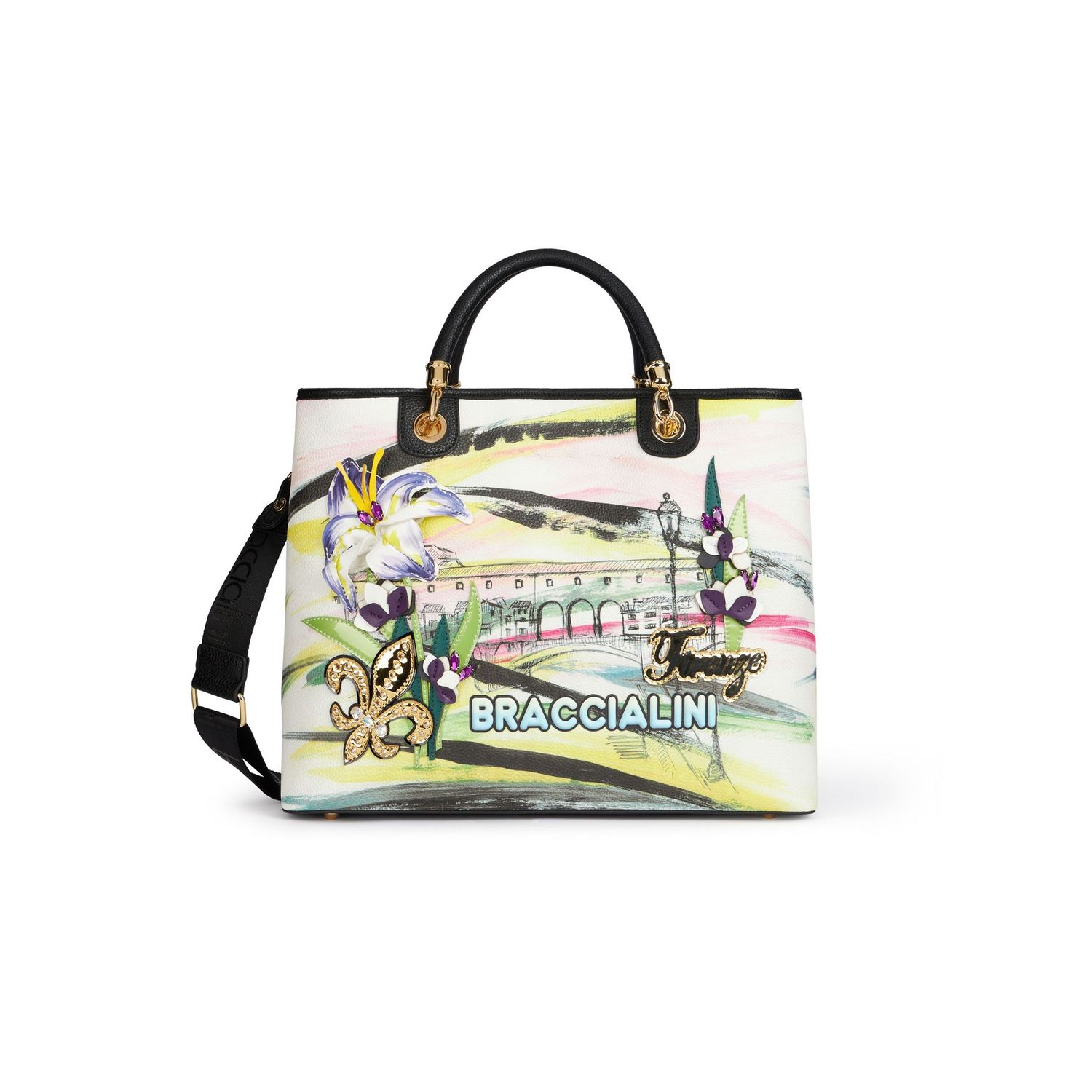 Sac à main Cartes Postales Florence BRACCIALINI