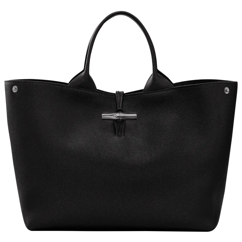 Sac à main L le Roseau Longchamp Noir Sac à main L le Roseau Longchamp Noir
