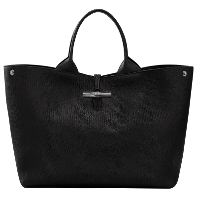 Sac à main L le Roseau Longchamp Noir