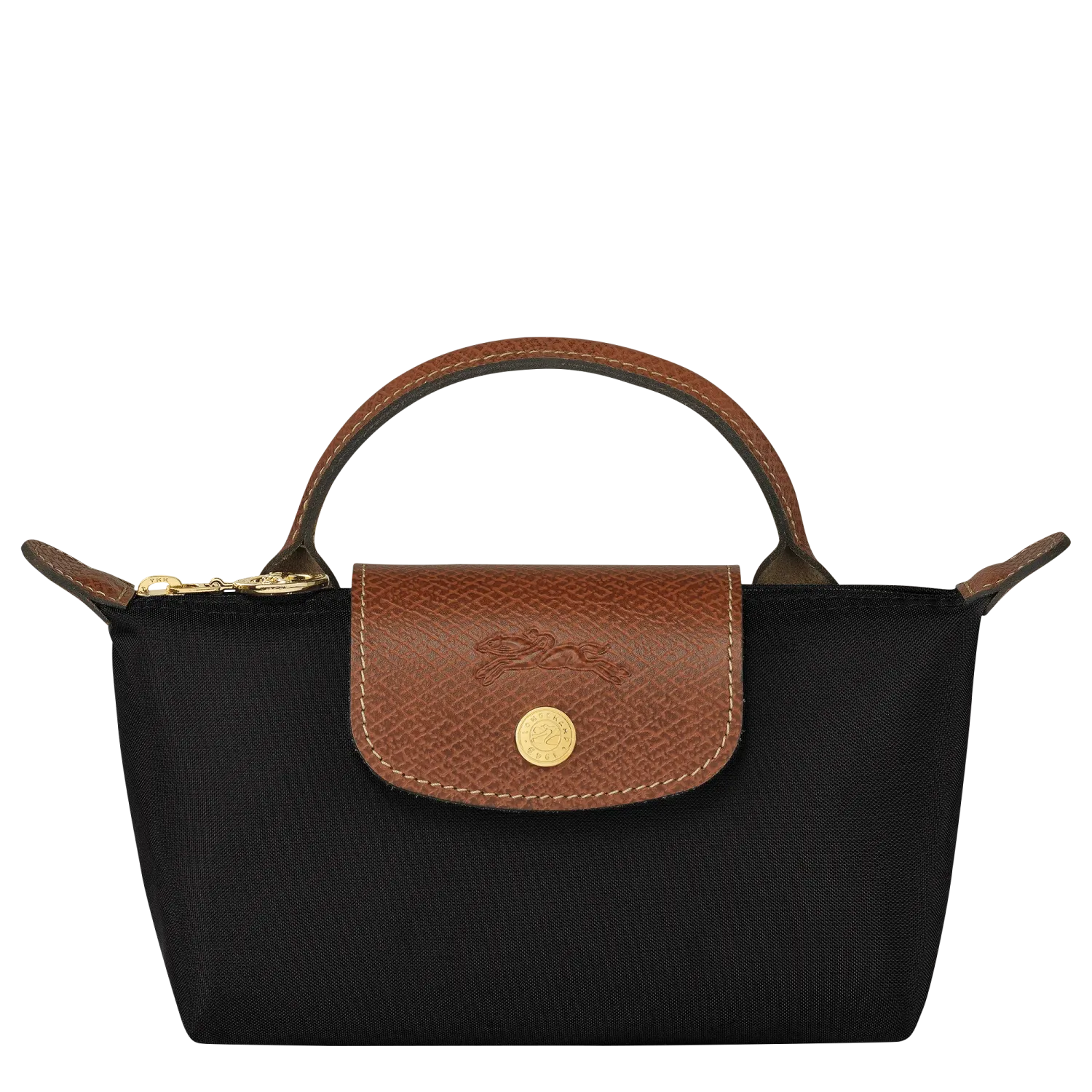 TROUSSE COSMÉTIQUES AVEC POIGNÉE LE PLIAGE ORIGINAL Toile Recyclée - Noir