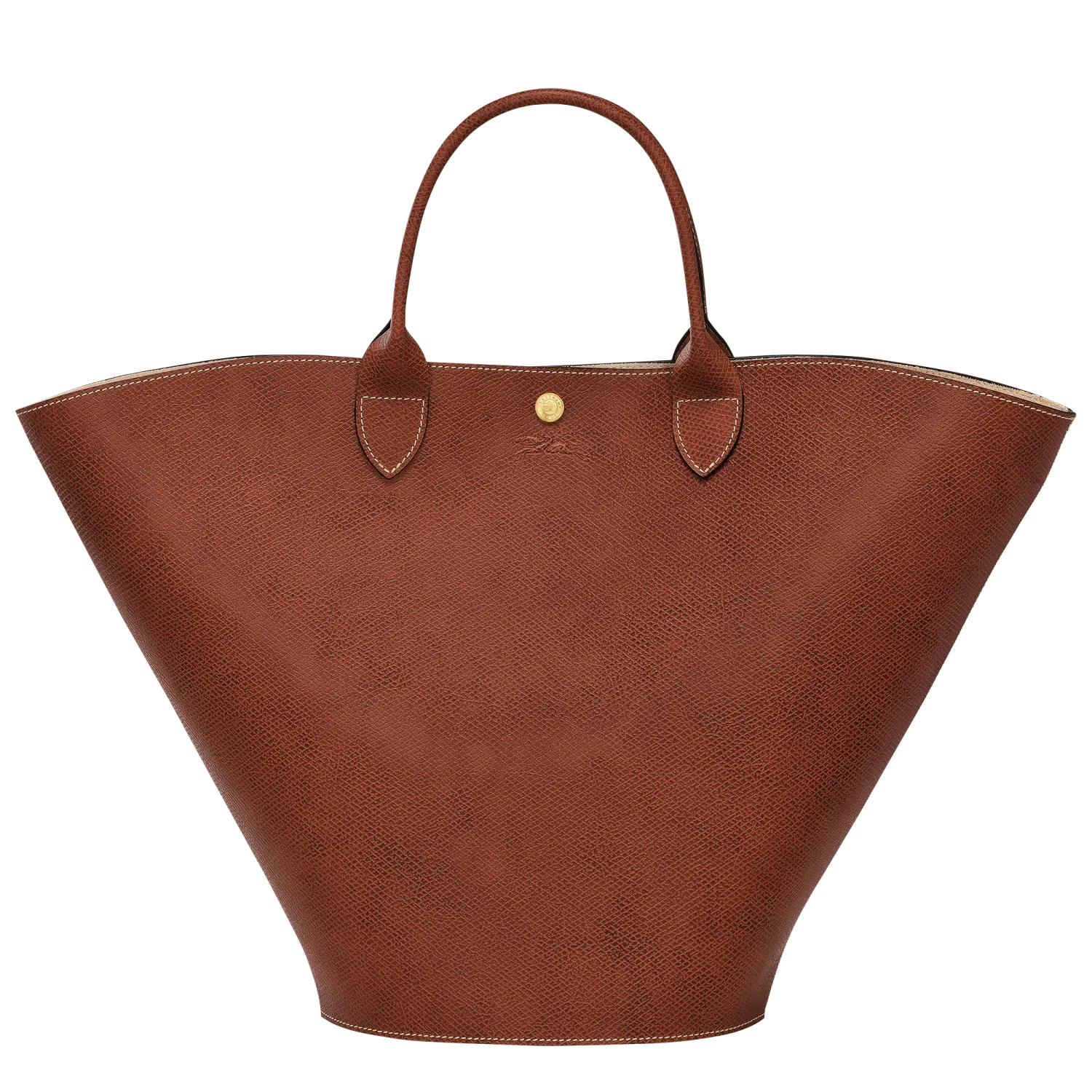 SAC CABAS XL ÉPURE Cuir - Brun LONGCHAMP
