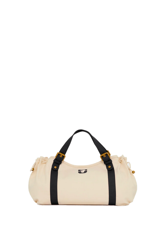 Sac 24H en toile Ecru/Noir Gerard Darel