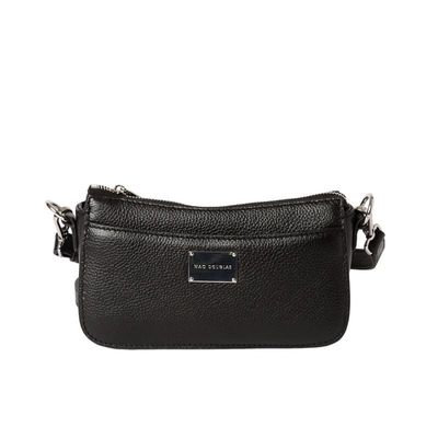 Arc CIENNA petit sac bandoulière cuir Noir MAC DOUGLAS