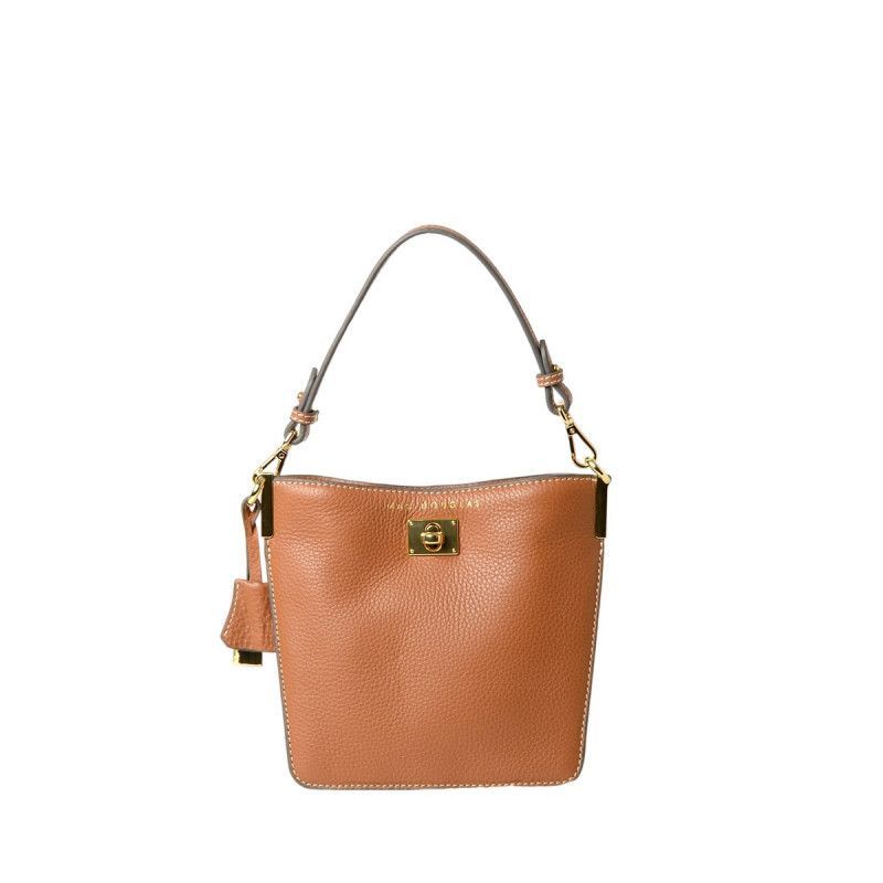 Kentucky ROMY mini sac porté épaule cuir Chatain MAC DOUGLAS
