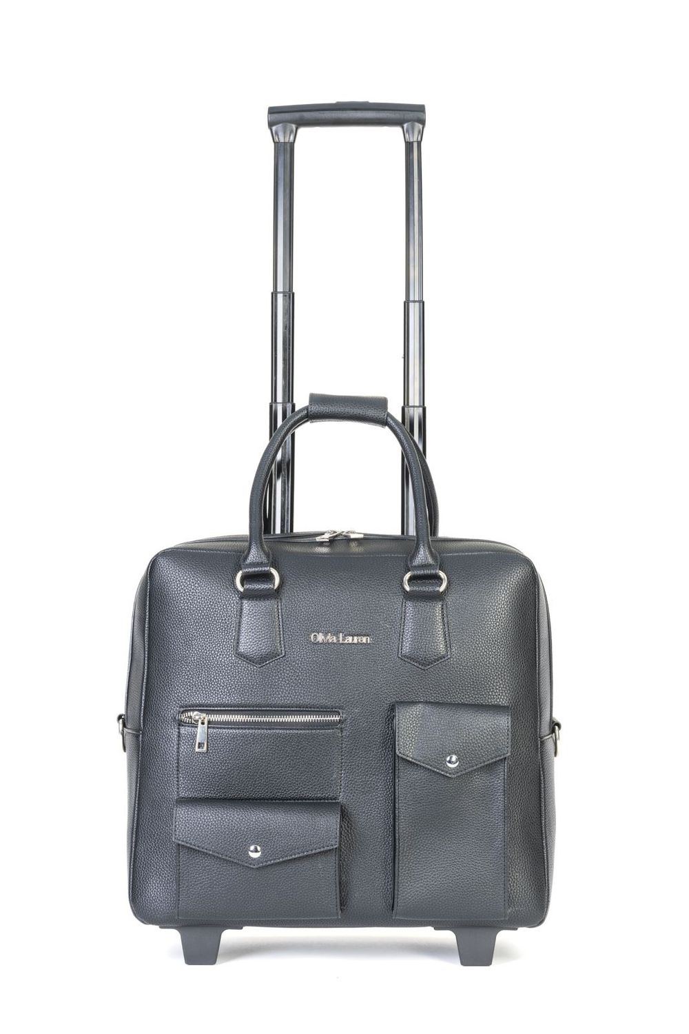 Sac trolley voyage travail ONYX NOIR OLIVIA LAUREN