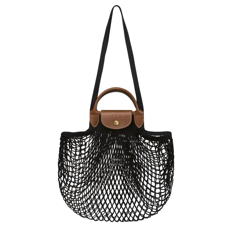 SAC FILET L LE PLIAGE FILET Toile - Noir LONGCHAMP SAC FILET L LE PLIAGE FILET Toile - Noir LONGCHAMP