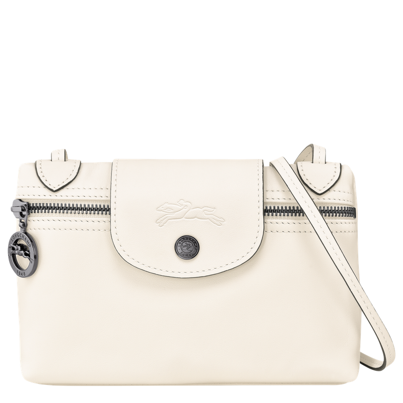 LE PLIAGE XTRA XS CROSSBODY sac Ecru - Cuir LONGCHAMP LE PLIAGE XTRA XS CROSSBODY sac Ecru - Cuir LONGCHAMP