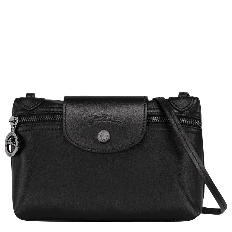 LE PLIAGE XTRA XS CROSSBODY sac Noir - Cuir LONGCHAMP LE PLIAGE XTRA XS CROSSBODY sac Noir - Cuir LONGCHAMP