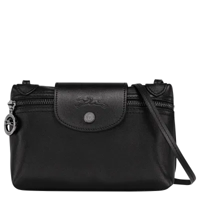LE PLIAGE XTRA XS CROSSBODY sac Noir - Cuir LONGCHAMP