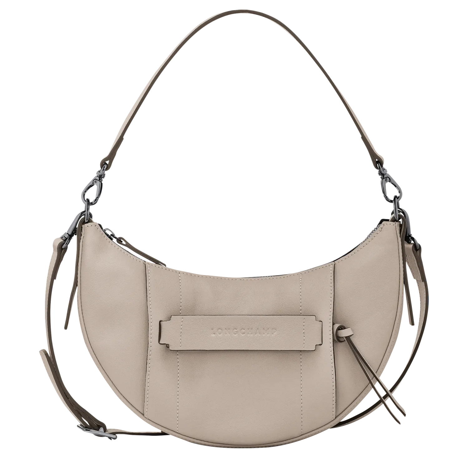 SAC BANDOULIÈRE S 3D Cuir - Argile LONGCHAMP