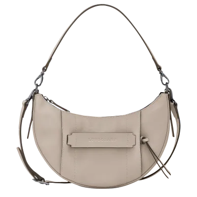 SAC BANDOULIÈRE S 3D Cuir - Argile LONGCHAMP