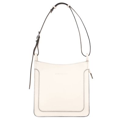 Sac porté épaule/ travers Hobo S Le Foulonné Box Ecru  LONGCHAMP