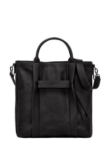Sac cabas LONGCHAMP LIGNE 3D TAILLE L - NOIR