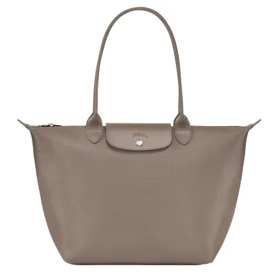 Sac porté épaule Le Pliage City  L Taupe LONGCHAMP