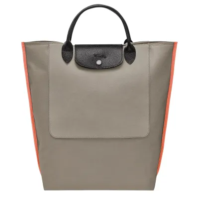 Sac cabas porté main M Re-Play Argile LONGCHAMP