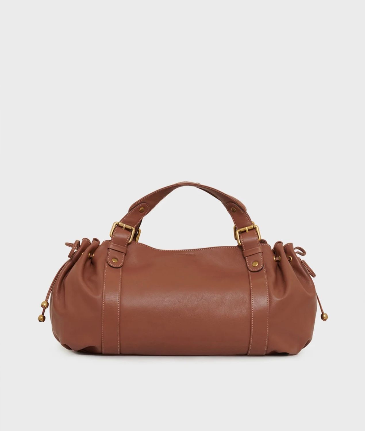Sac à main en cuir - 24H GERARD DAREL Camel Tan