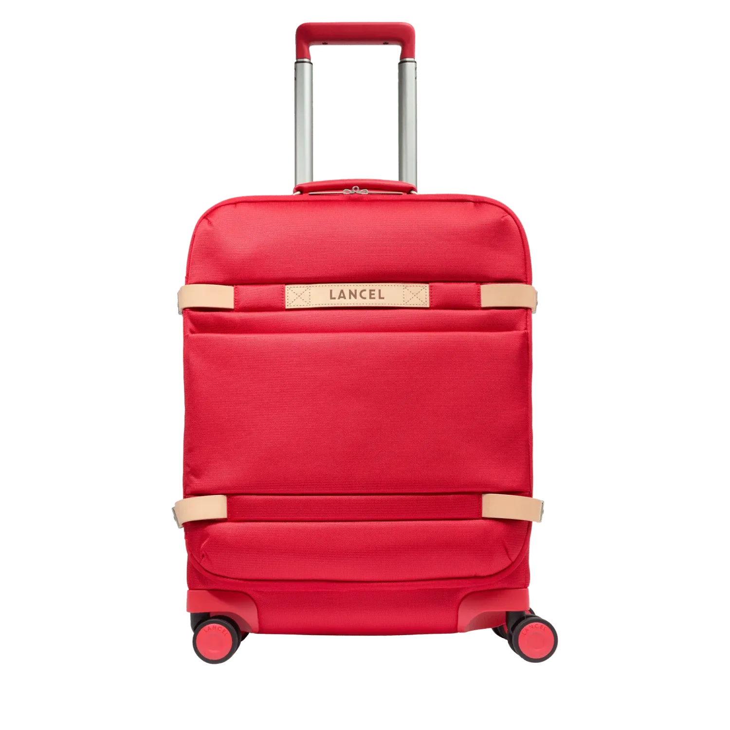 VALISE CABINE OUVERTURE FRONTALE NEO PARTANCE LANCEL ROUGE BAISER