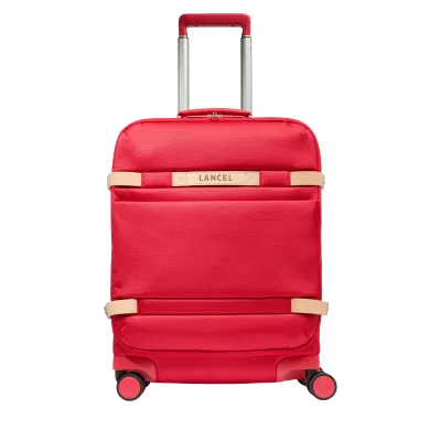 VALISE CABINE OUVERTURE FRONTALE NEO PARTANCE LANCEL ROUGE BAISER