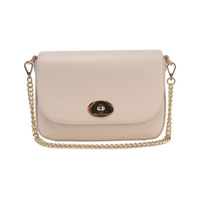 Cancun ALBA sac bandoulière cuir Ecru Mac Douglas