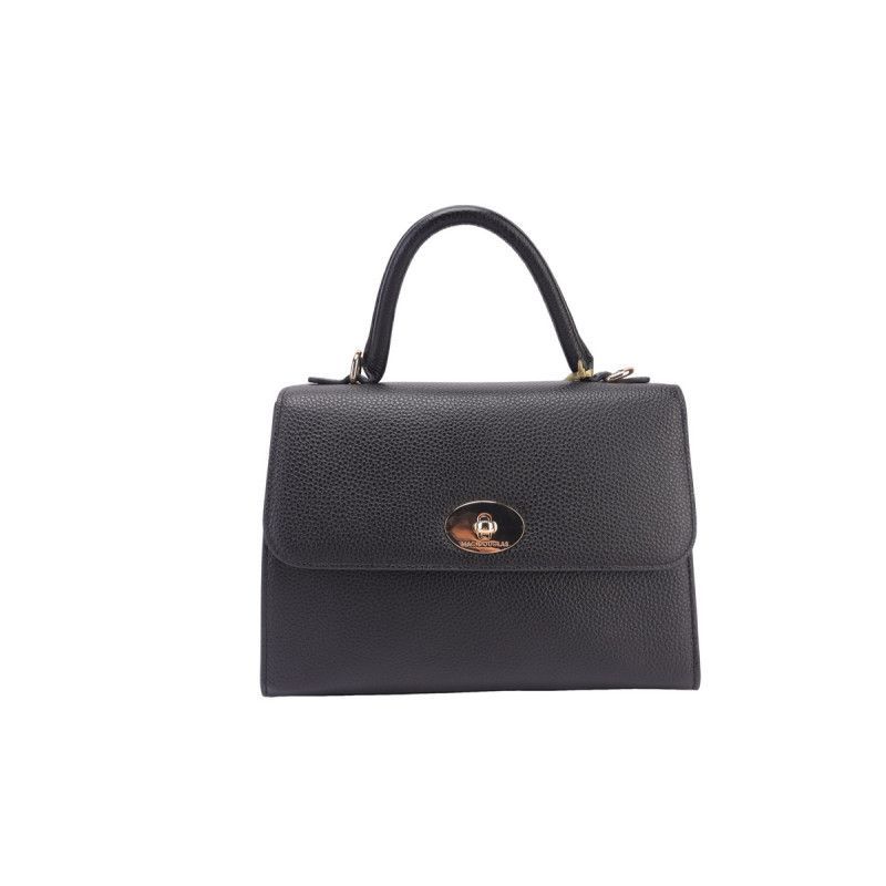 Clichy ALBA sac à main cuir Noir Mac Douglas