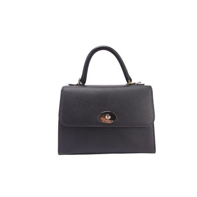 Clichy ALBA sac à main cuir Noir Mac Douglas