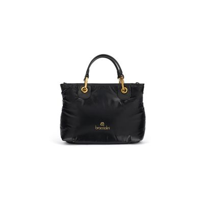 Sac à main bandoulière Beth puffy Noir Braccialini
