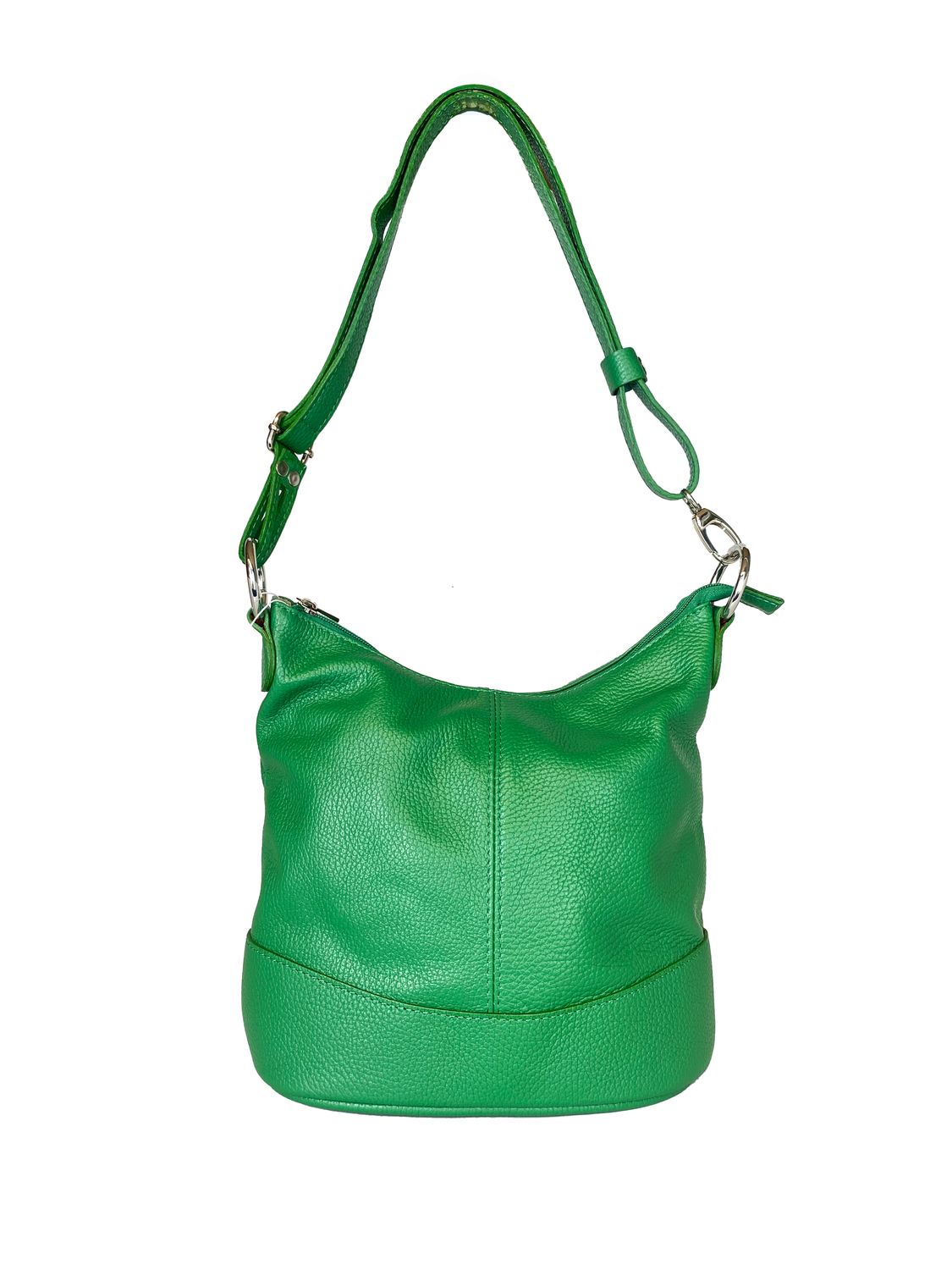 Sac cuir italien vert Mini Este