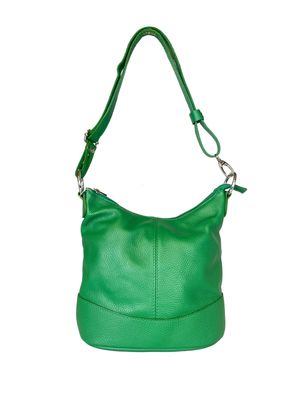 Sac cuir italien vert Mini Este