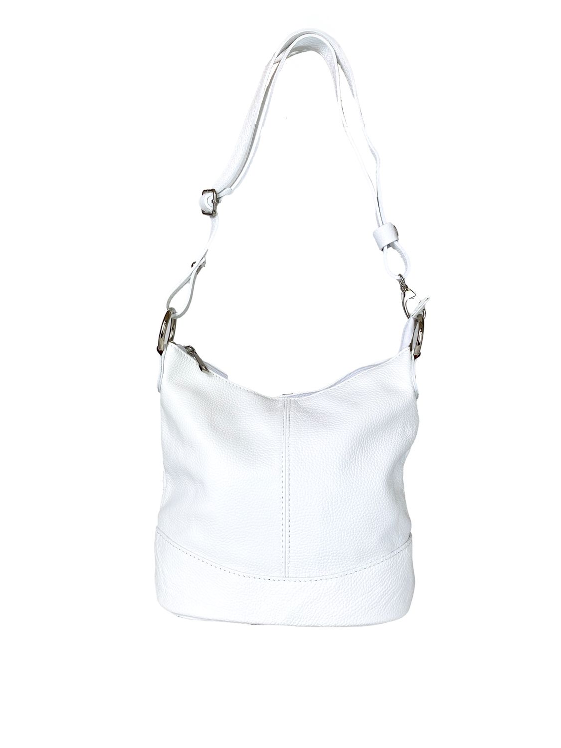 Sac cuir italien Blanc Mini Este