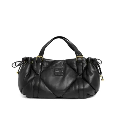 Sac à main Le 24h Premium en cuir matelassé Noir GERARD DAREL