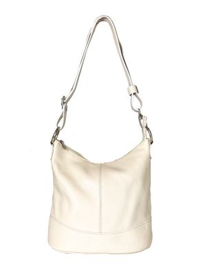 Sac cuir italien blanc cassé Mini Este