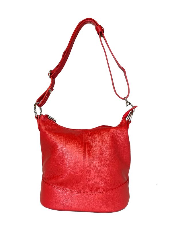 Sac cuir italien rouge Mini Este