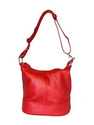 Sac cuir italien rouge Mini Este