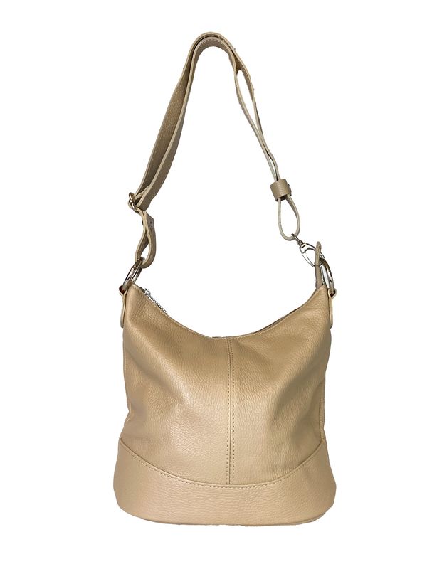 Sac cuir italien taupe Mini Este