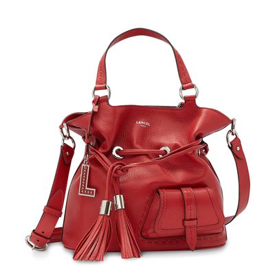 Premier Flirt De Lancel - Sac à main Seau bandoulière  - Moyen Modèle - Rouge Lancel LANCEL