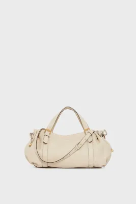 Sac à main/ bandoulière  en cuir - LE 24H - ecru/ beige - GERARD DAREL