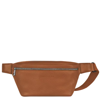 SAC BANANE M LE FOULONNÉ Cuir - Caramel / Camel LONGCHAMP
