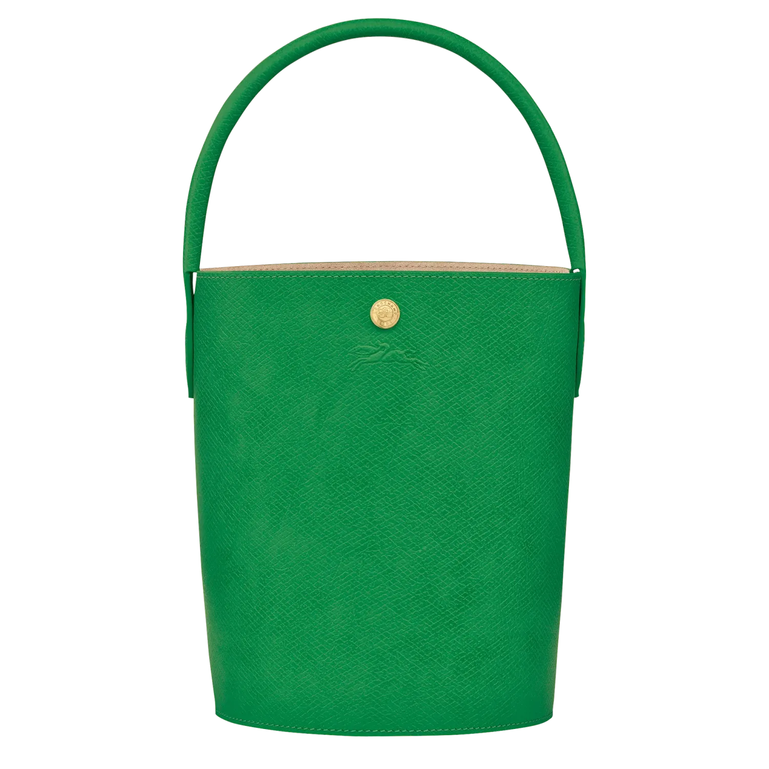 SAC À MAIN SEAU S ÉPURE Cuir - Vert LONGCHAMP