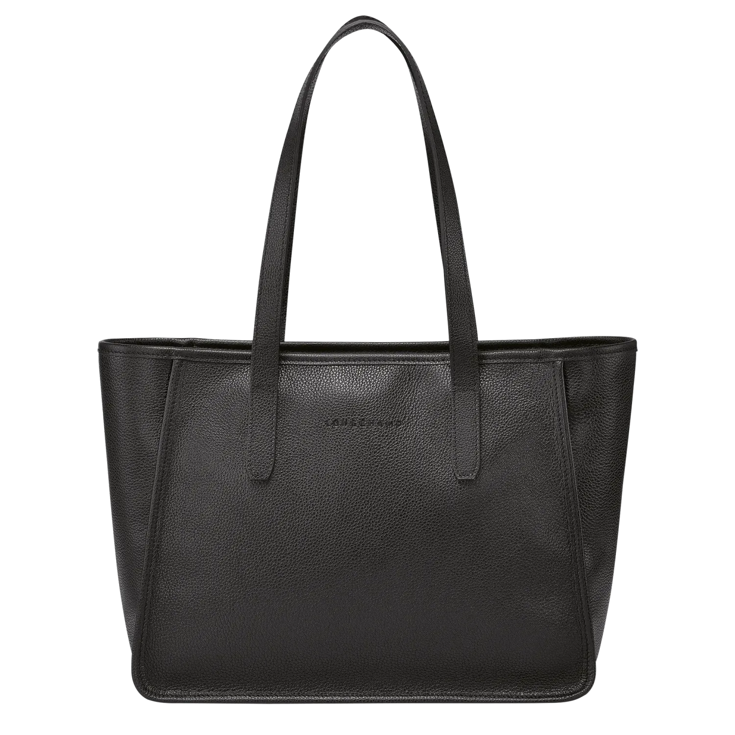 SAC CABAS L LE FOULONNÉ Cuir - Noir
